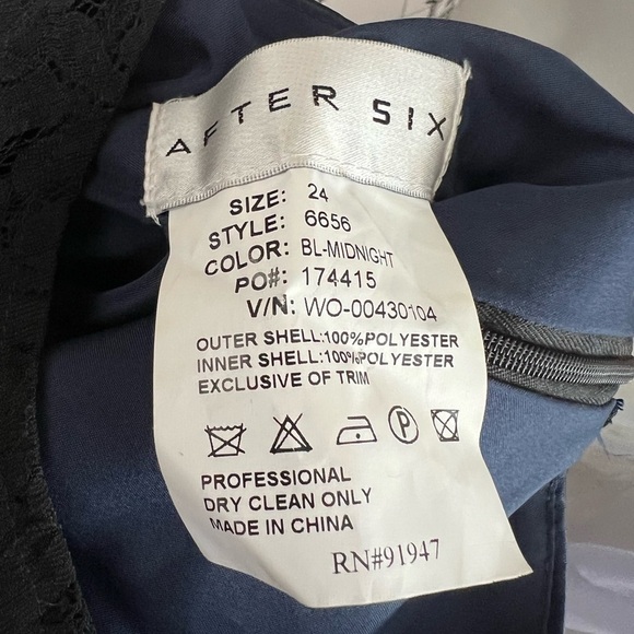 7 for $30 After Six Sleeveless Dress NWT - Picture 6 of 9